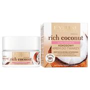 Kremy do twarzy - Eveline Rich Coconut Ultra-Odżywczy kokosowy krem do twarzy 50ml 56824-uniw - miniaturka - grafika 1