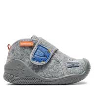 Buty dla chłopców - Kapcie Biomecanics 241154 B156-B Szary - miniaturka - grafika 1