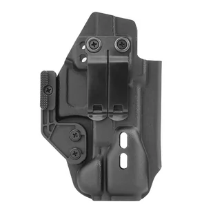 DOUBLETAP GEAR - Kabura wewnętrzna Kydex IWB Symbiont - Glock 19 - Czarna - Odzież taktyczna i umundurowanie - miniaturka - grafika 1