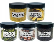 Pojemniki kuchenne - Pojemniki na żywność, słoik plastikowy na przyprawy 0,2l, 5 szt. - miniaturka - grafika 1