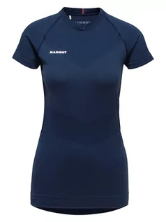 Koszulki sportowe damskie - Mammut Koszulka sportowa "Trift" w kolorze antracytowym - grafika 1
