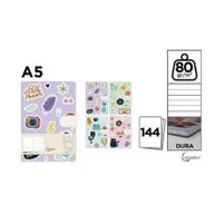 Szkolne artykuły papiernicze - Notatnik A5/144K MIX - miniaturka - grafika 1