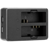 Akcesoria do kamer sportowych - SJCAM SJ-CHAR-4000  5000-M10 Dual-Slot batteraufladegeraet szybkie ładowanie z kablem na baterie SJ4000 SJ5000 serii Action Camera SJ-CHAR-4000-5000-M10 - miniaturka - grafika 1