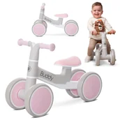 Rowerki biegowe - ROWEREK BIEGOWY DLA MALUCHA JEŹDZIK DLA DZIEWCZYNKI PINK - miniaturka - grafika 1