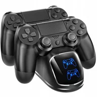 Kontrolery do Playstation - Ładowarka Stacja Dokująca Ładująca Do Pad Ps4 2X - miniaturka - grafika 1