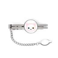 Spinki do mankietów i krawatów - Turecka angora -elegancki metalowy brelok do kluczy na prezent marki Art-Dog - miniaturka - grafika 1