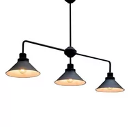 Lampy sufitowe - Nowodvorski LAMPA wisząca CRAFT 9150 industrialna OPRAWA na wysięgniku industrialna czarna biała 9150 - miniaturka - grafika 1