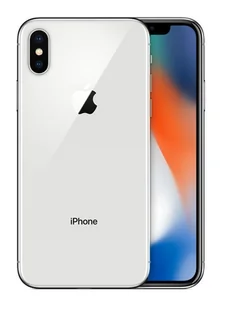 Apple iPhone X 64GB Silver REMADE 2Y - Telefony OUTLET - miniaturka - grafika 1