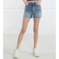 Spodenki damskie - Tommy Hilfiger Szorty | Casual fit - miniaturka - grafika 1