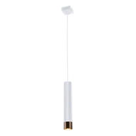 Lampy sufitowe - Lampa wisząca EIDO GU10 - biały/patyna - miniaturka - grafika 1