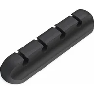 Maskownice do kabli - KRUX KRUX Samoprzylepny organizer na 4 kable - miniaturka - grafika 1