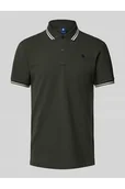 Koszulki męskie - Koszulka polo o kroju slim fit z wyhaftowanym logo model Dunda - G-Star Raw - miniaturka - grafika 1