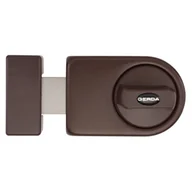 Zamki i wkładki - Zamek nawierzchniowy GERDA ZN 100 brąz - miniaturka - grafika 1