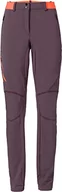 Spodnie damskie - VAUDE Damskie spodnie Scopi Pants Ii, BlackBerry, 42 - miniaturka - grafika 1