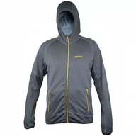 Bluzy sportowe męskie - Męska bluza Warmpeace Garnet Rozmiar: L / Kolor: szary/niebieski - miniaturka - grafika 1