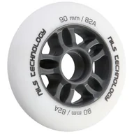 Akcesoria do skatingu - Nils EXTREME PU 90x24 82A BIAŁE MATOWE KÓŁKA (4 szt.) EXTREME - miniaturka - grafika 1