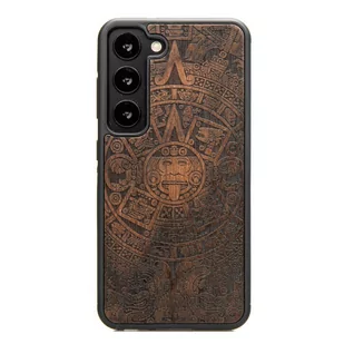 Drewniane Etui Bewood Samsung Galaxy S23 KALENDARZ AZTECKI ZIRICOTTE - Etui i futerały do telefonów - miniaturka - grafika 1