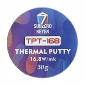 Chłodzenie procesora - Płynny termopad 30g SUBZERO SEVEN TPT-168 16.8 W/mk podkładka termiczna GPU - miniaturka - grafika 1