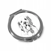 Lusterka do makijażu - Clumber Spaniel Lusterko kieszonkowe składane - miniaturka - grafika 1