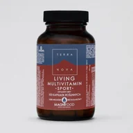 Suplementy naturalne - Terranova Terranova Living Multivitamin Sport Kompleks witamin i suplementów na energię dla sportowców 100 kaps. - miniaturka - grafika 1