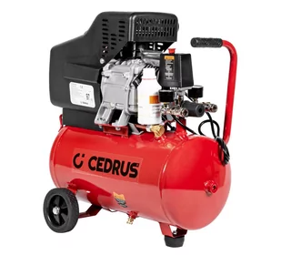 CEDRUS KM24-1T SPRĘŻARKA TŁOKOWA KOMPRESOR TŁOKOWY OLEJOWY 24L - EWIMAX - OFICJALNY DYSTRYBUTOR - AUTORYZOWANY DEALER CEDRUS - Sprężarki i kompresory - miniaturka - grafika 4