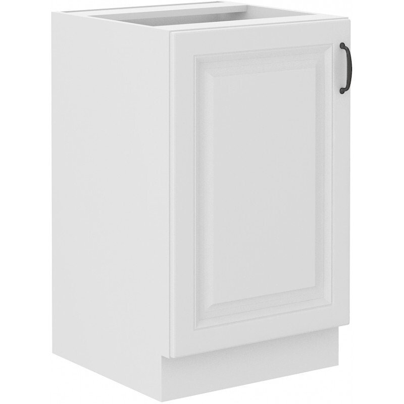 Szafka pod zlewozmywak dolna SOPHIA – szerokość 50 cm, biała