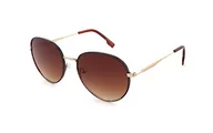 Okulary przeciwsłoneczne - Basley Damskie okulary przeciwsłoneczne 8160-A-01, brązowe, normalne, brązowy, jeden rozmiar - miniaturka - grafika 1