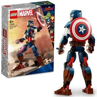 Klocki - Lego MARVEL Figurka Kapitana Ameryki do zbudowania 76258 - miniaturka - grafika 1