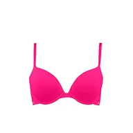Biustonosze - PUMA Damski biustonosz pushup push up, neonowy róż, 80A, różowy neonowy, 80A - miniaturka - grafika 1