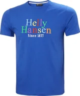 Koszulki męskie - Helly Hansen Helly Hansen męska koszulka t-shirt CORE GRAPHIC T 53936 543 M - miniaturka - grafika 1