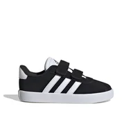 Buty dla dziewczynek - buty dziecięce adidas VL Court 3.0 Kids ID9158 - miniaturka - grafika 1