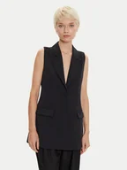 Kamizelki damskie - Imperial Kamizelka LC25IJX Czarny Slim Fit - miniaturka - grafika 1
