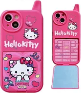 Etui i futerały do telefonów - Heyone Etui z kreskówek na iPhone 12 Pro, śliczne śmieszne etui na telefon Kawaii Cat Kitty 3D Character Soft silikonowe etui dla dzieci, dziewcząt... - miniaturka - grafika 1