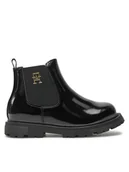 Buty dla chłopców - Tommy Hilfiger Botki Chelsea Boot T1A5-33563-0343 M Czarny - miniaturka - grafika 1