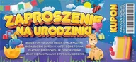 Kartki okolicznościowe i zaproszenia - Zaproszenie Urodziny (10szt) - YEKU - miniaturka - grafika 1