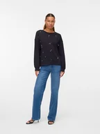 Bluzy damskie - Vero Moda Bluza w kolorze czarnym - miniaturka - grafika 1