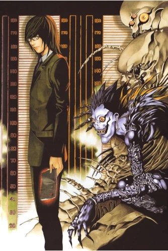 Plakat Anime Death Note DN_125 A1+ Custom Manga