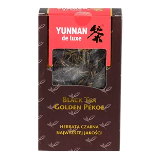 Yunnan Herbata Black Golden Pekoe 100g liść HERBATA BLACK - Herbata - miniaturka - grafika 1