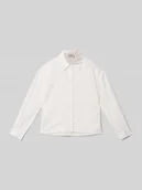 Bluzki dla dziewczynek - Bluzka koszulowa o kroju regular fit z czystej bawełny - miniaturka - grafika 1