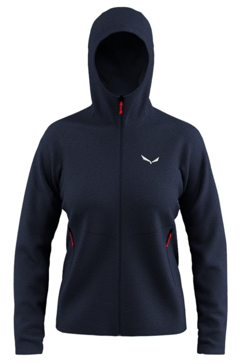 Salewa Bluza trekkingowa damska Puez Rocca PL Hooded Women granatowa 36_S