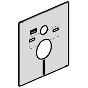 Akcesoria łazienkowe - Villeroy & Boch Zestaw dźwiękochłonny 9222 87 00 92228700 - miniaturka - grafika 1