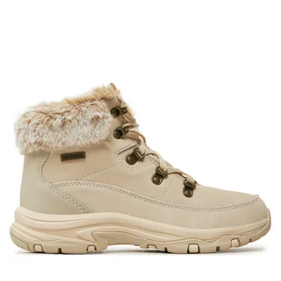 Trekkingi Skechers Trego - Snow Worries 167882/NAT Brązowy - Buty trekkingowe damskie - miniaturka - grafika 1