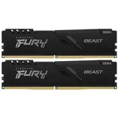Pamięci RAM - Kingston FURY 32GB 2x16GB 2666MHz CL16 Beast Black - miniaturka - grafika 1