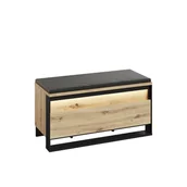 Ławki do przedpokoju - Ławka 92 z Oświetleniem QG-03 Quant Lenart - miniaturka - grafika 1