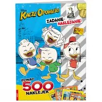 KACZE OPOWIEŚCI Zadanie naklejanie! - Książki edukacyjne - miniaturka - grafika 1