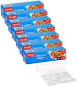 Folia, papier śniadaniowy, serwetki - Woreczki do mrożenia żywności mięs Ryb warzyw owoców 210 szt - miniaturka - grafika 1