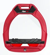 Akcesoria jeździeckie - Flex-on Strzemiona bezpieczne SAFE-ON JUNIOR - czerwony - miniaturka - grafika 1