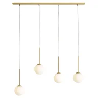Lampy sufitowe - Lampa wisząca do salonu Bosso 1087L40 Aldex kule złota - miniaturka - grafika 1