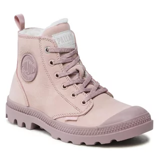 Botki damskie - Palladium Trapery Pampa Hi Zip Wl 95982-671-M Rose Dust/Fawn 1 - grafika 1