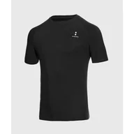 Tenis ziemny - Męska koszulka Tennis/Padel Organic Soft czarny - miniaturka - grafika 1